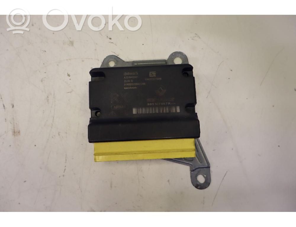 Unidad de control/módulo del Airbag   985107887R
