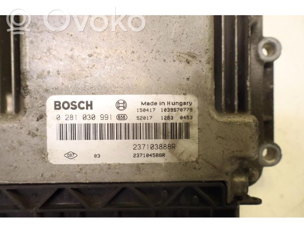 Unité de commande / module de pompe à carburant   237104588R
