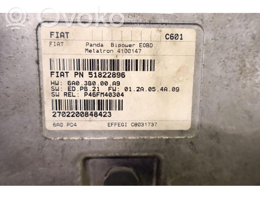 Fiat Panda II Centralina aria condizionata/riscaldamento 