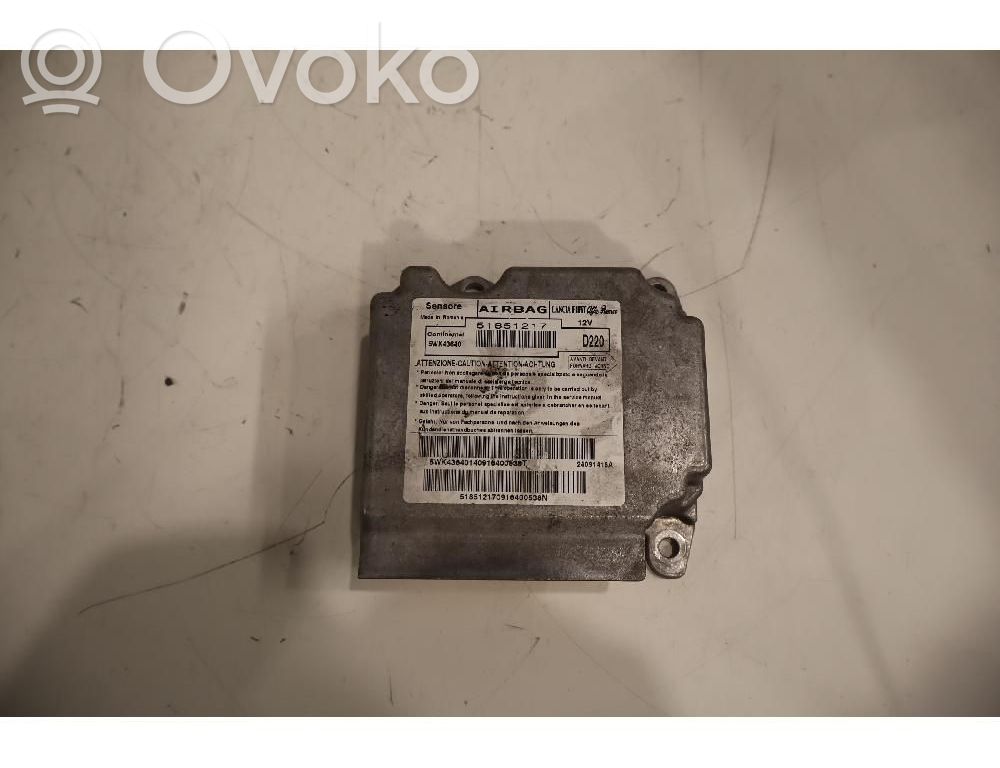 Fiat Bravo Airbag control unit/module 