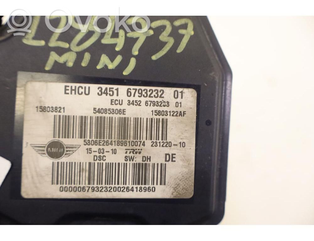 Mini One - Cooper Coupe R56 ABS Pump 