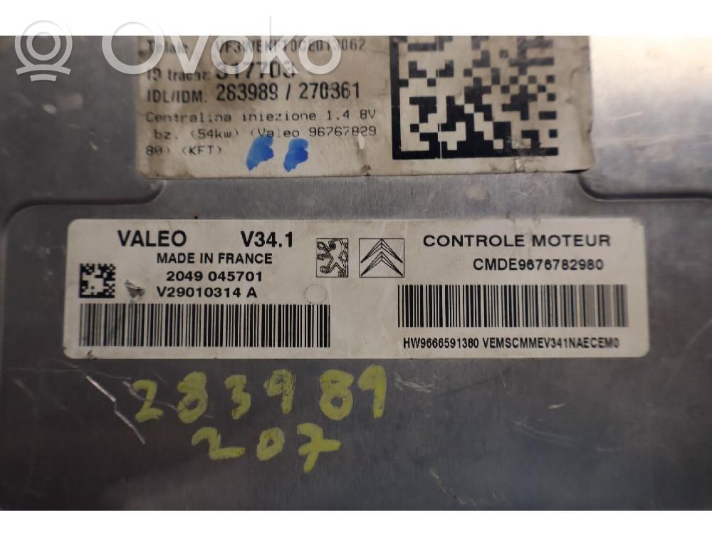 Unidad de control/módulo de la bomba de inyección de combustible