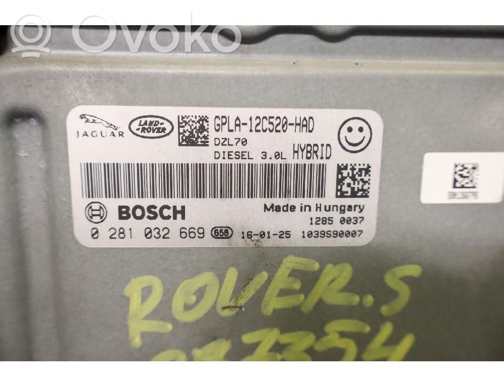 Land Rover Range Rover Sport L494 Unidad de control/módulo de la bomba de inyección de combustible