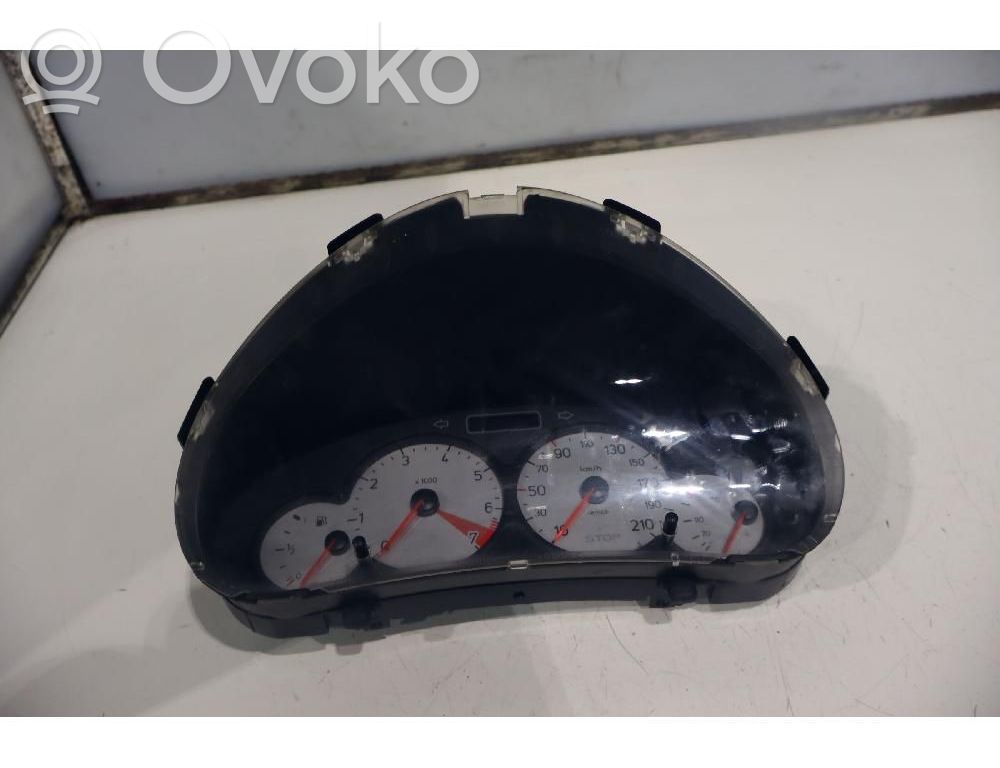 Peugeot 206 Vitezometru (grup de instrumente) 