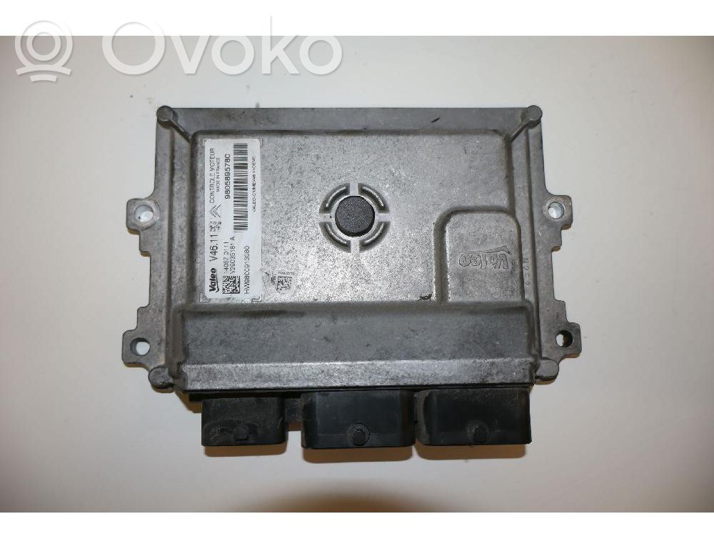 Citroen C3 Polttoaineen ruiskutuspumpun ohjainlaite/moduuli 