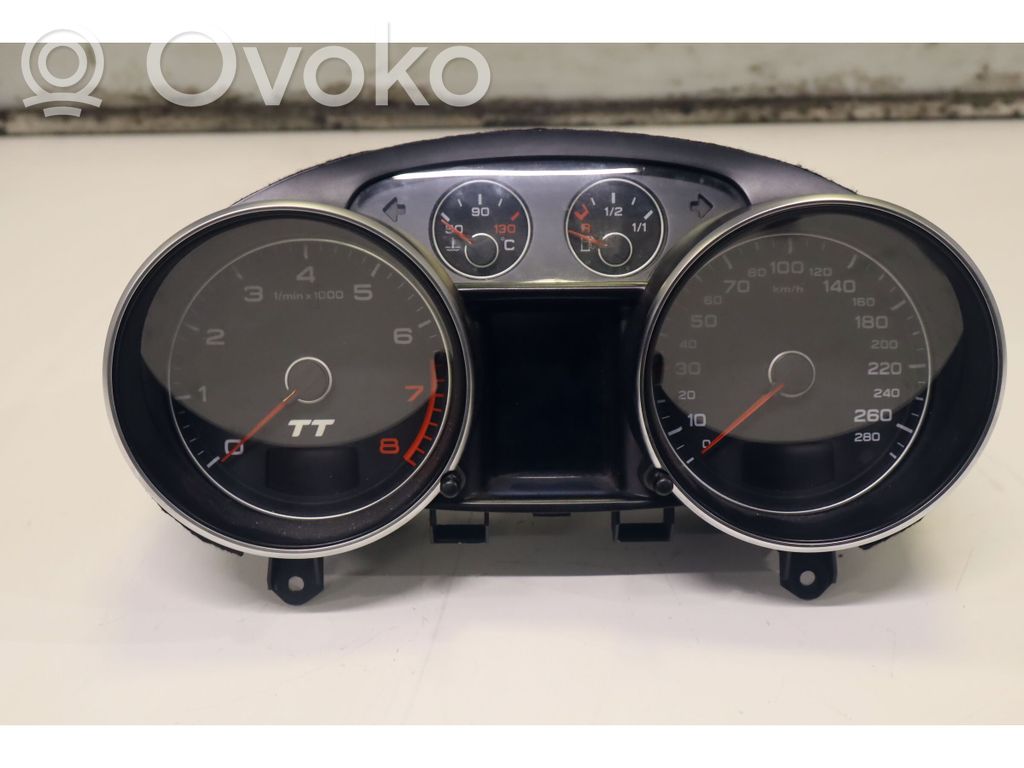 Audi TT TTS Mk2 Tachimetro (quadro strumenti) 