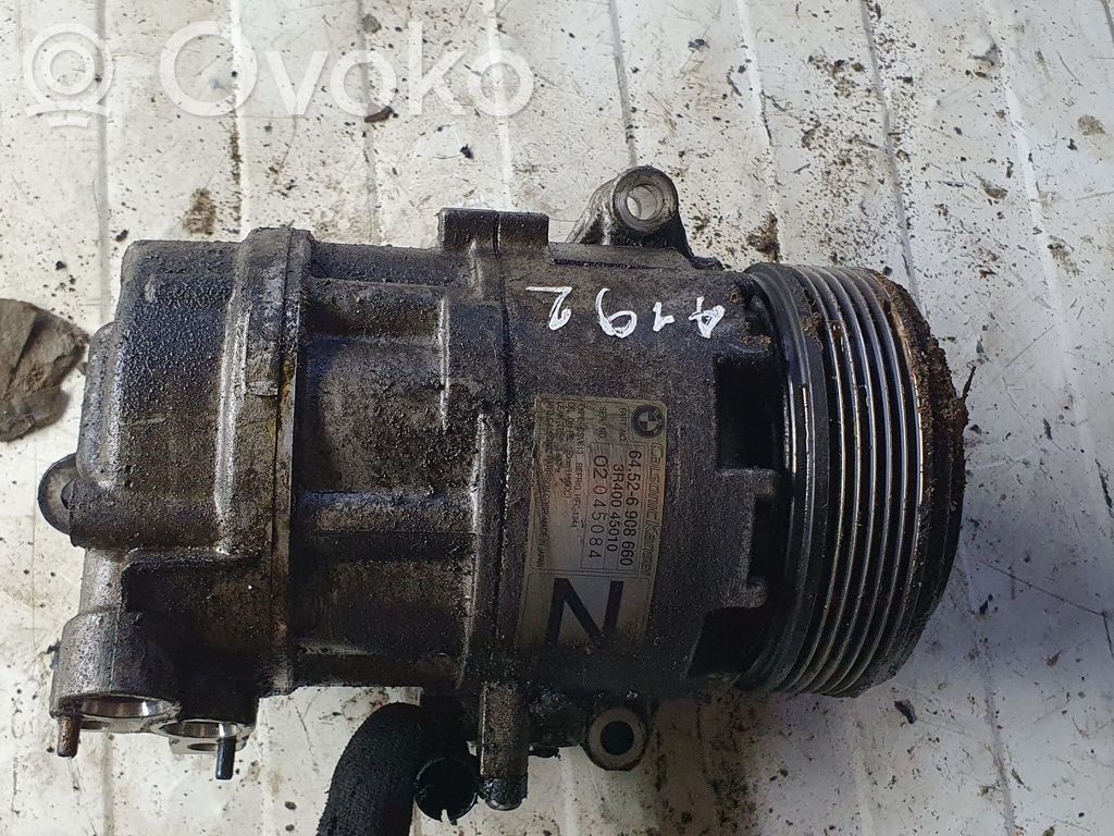 BMW 3 E46 Klimakompressor Pumpe 