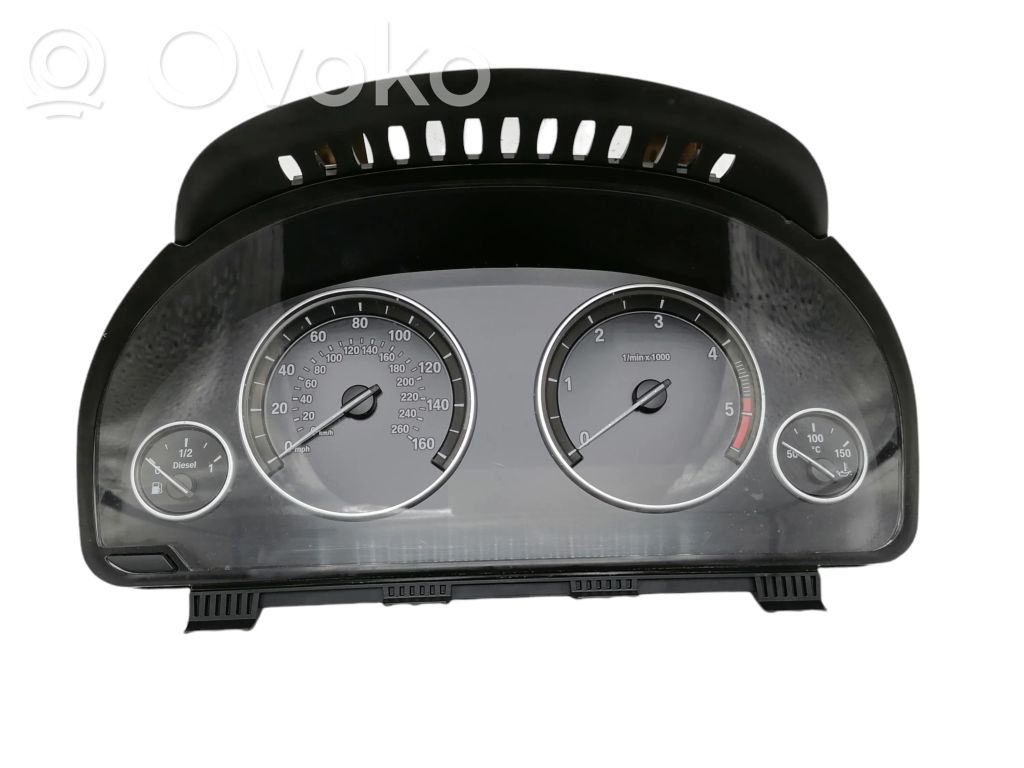 BMW 5 F10 F11 Speedometer (instrument cluster) 