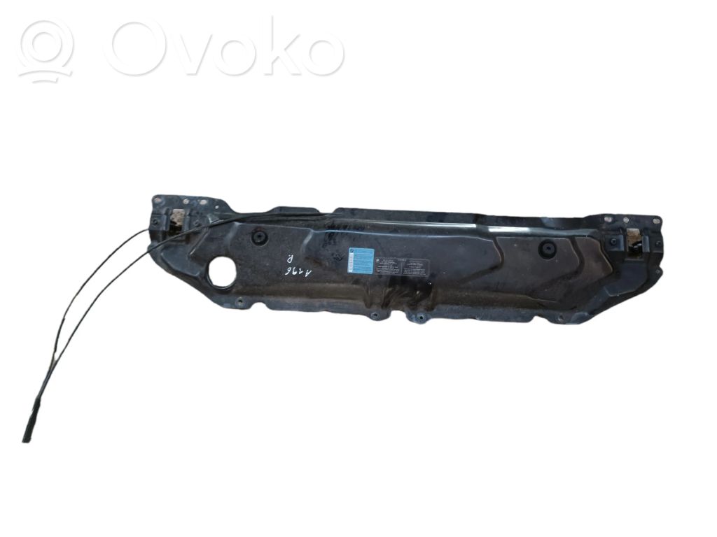 BMW 5 E60 E61 Radiatoru paneļa augšējā daļa (televizors) 