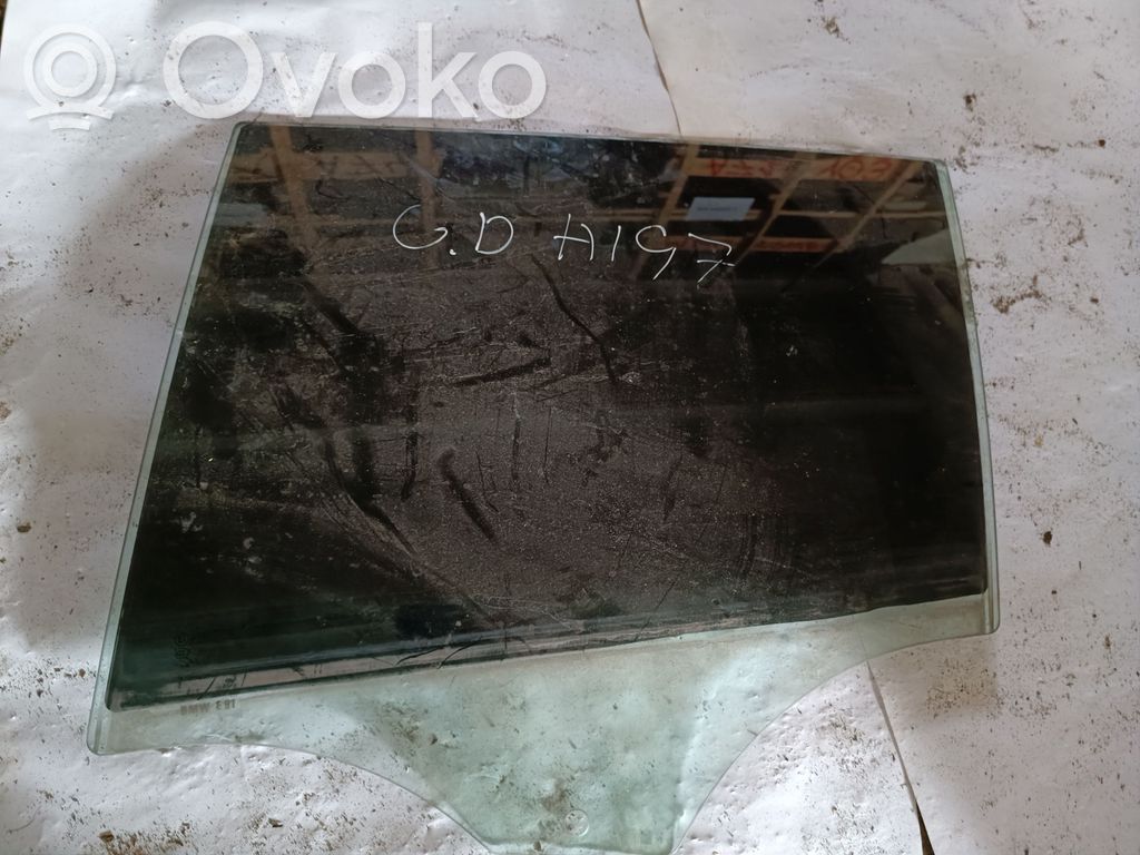 BMW 3 E90 E91 Rear door window glass 