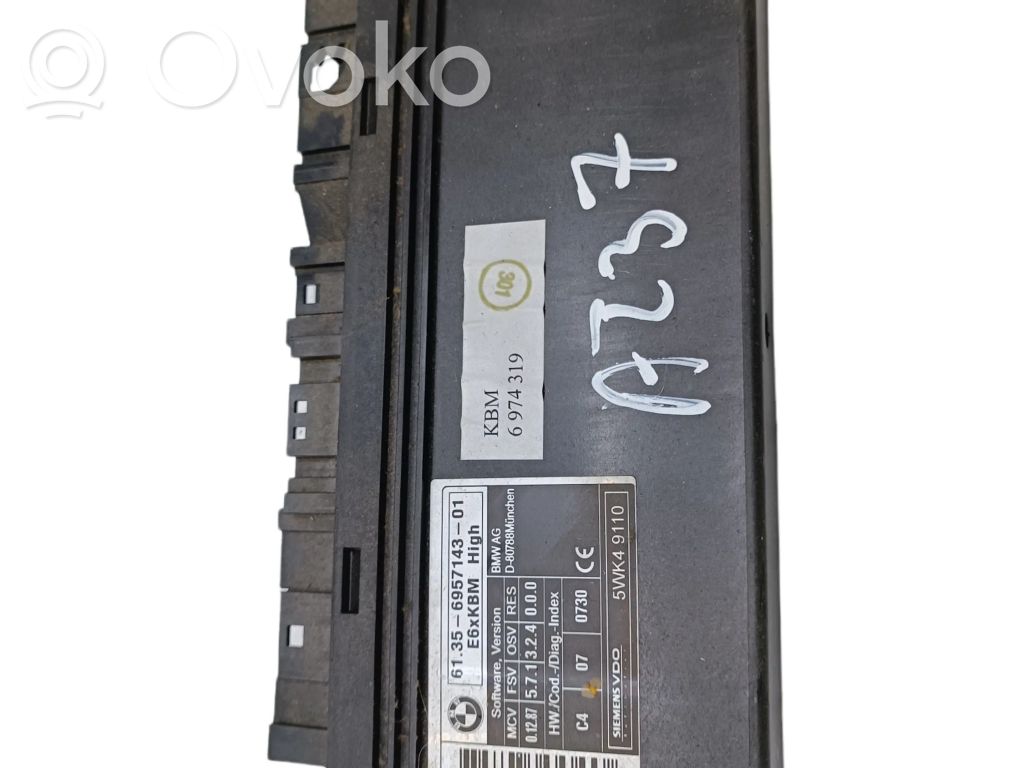 BMW 5 E60 E61 Komforto modulis 