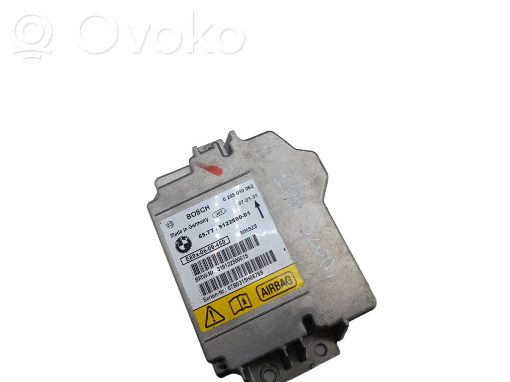 BMW 3 E90 E91 Airbag control unit/module 