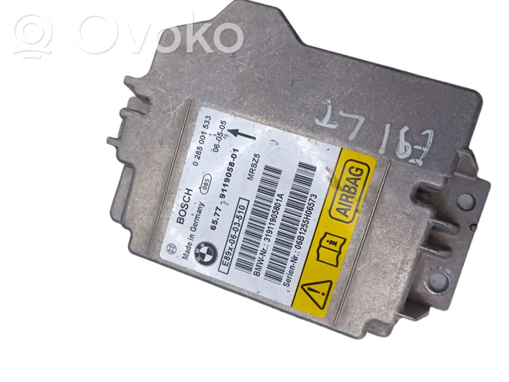 BMW 3 E90 E91 Airbag control unit/module 