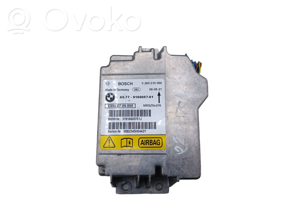 Airbag control unit/module   65779166057,9166057,0285010066