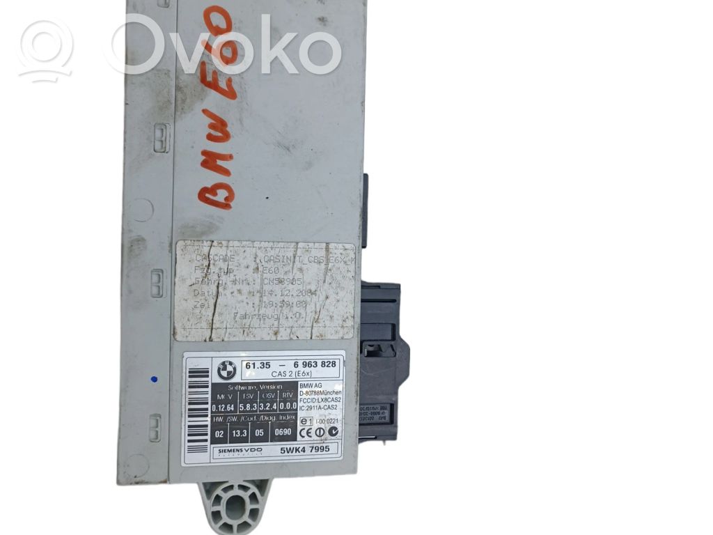BMW 5 E60 E61 CAS control unit/module 