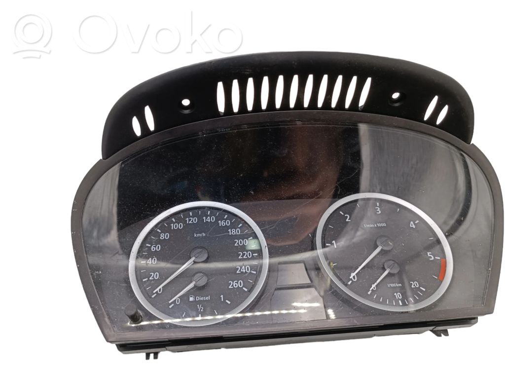 BMW 5 E60 E61 Speedometer (instrument cluster) 