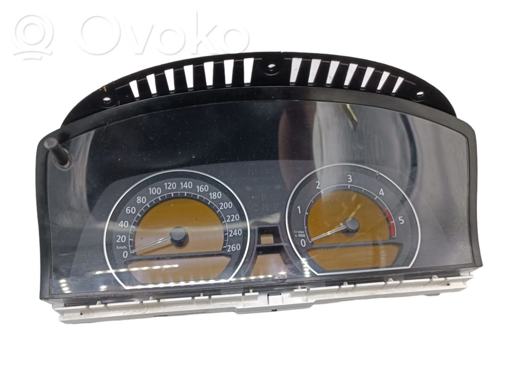 BMW 7 E65 E66 Spidometrs (instrumentu panelī) 