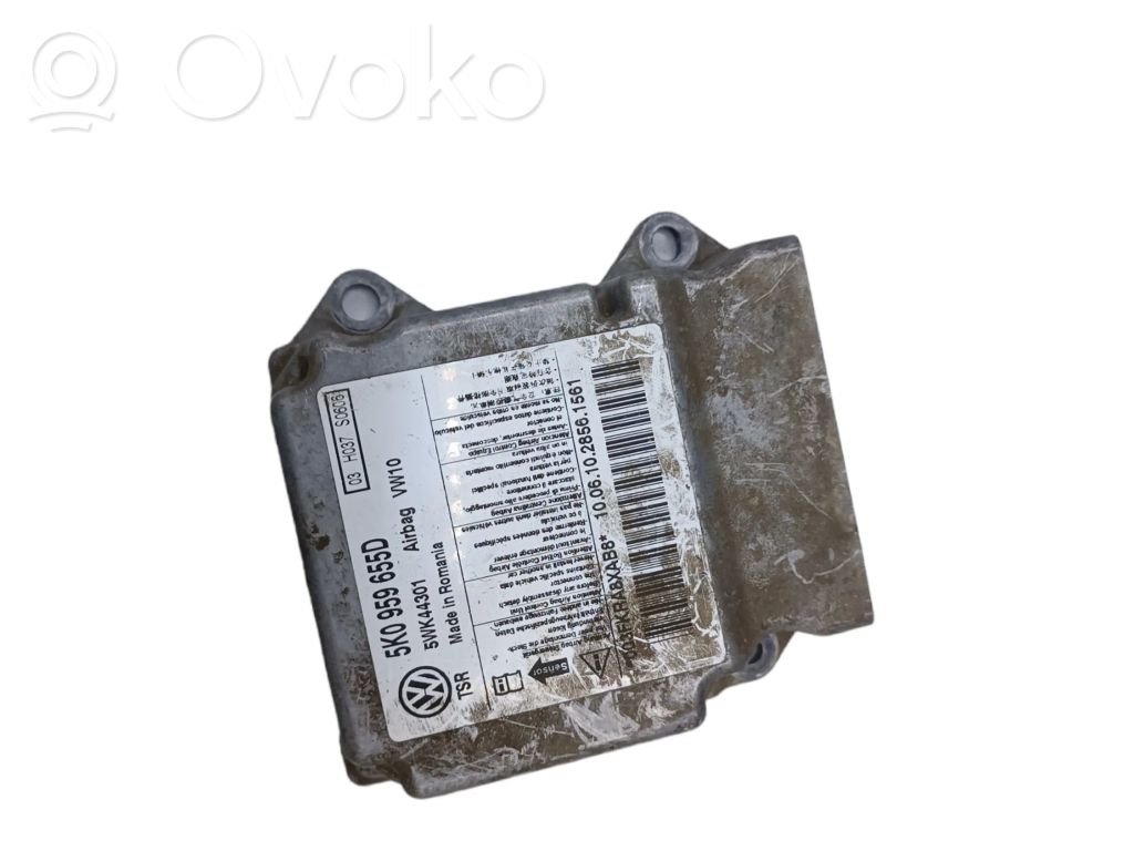 Volkswagen Golf VI Airbag control unit/module 