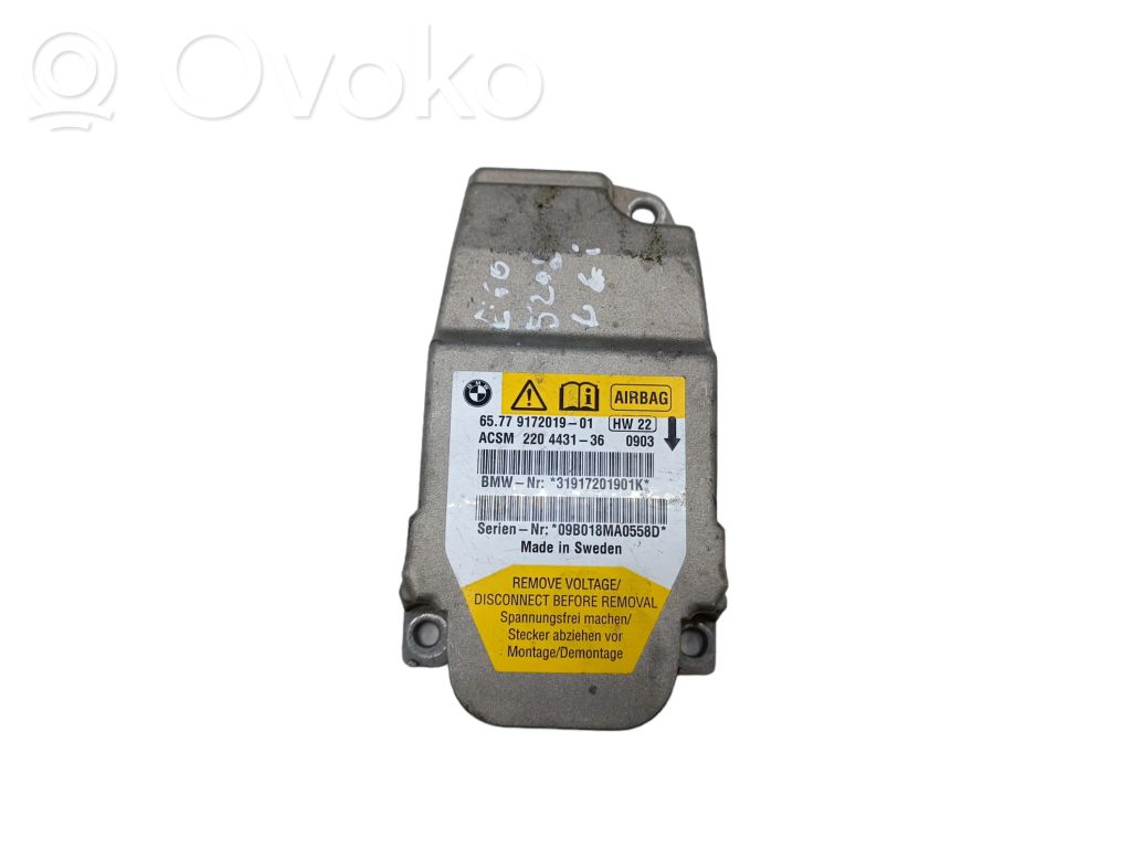 BMW 5 E60 E61 Airbag control unit/module 