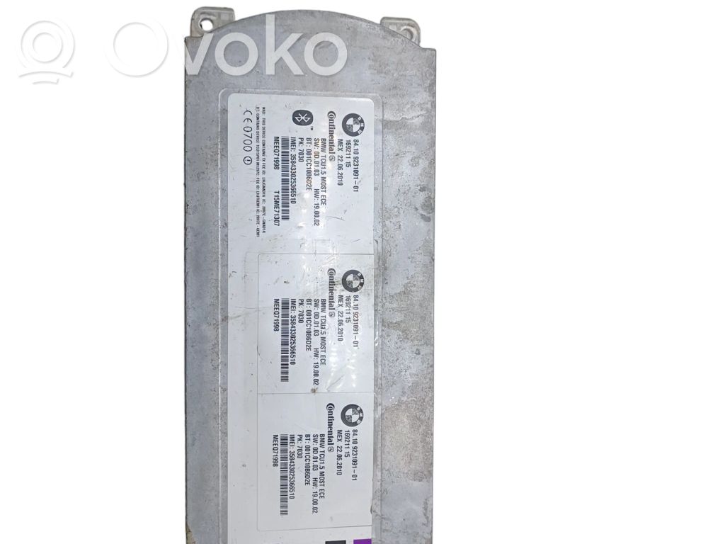 BMW 5 F10 F11 Bluetoothin ohjainlaite/moduuli 