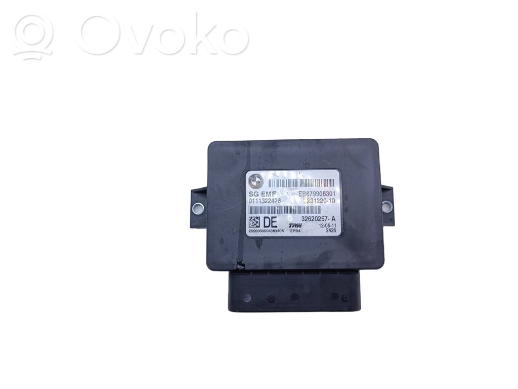 BMW 5 F10 F11 Moduł / Sterownik hamulca postojowego EMF 