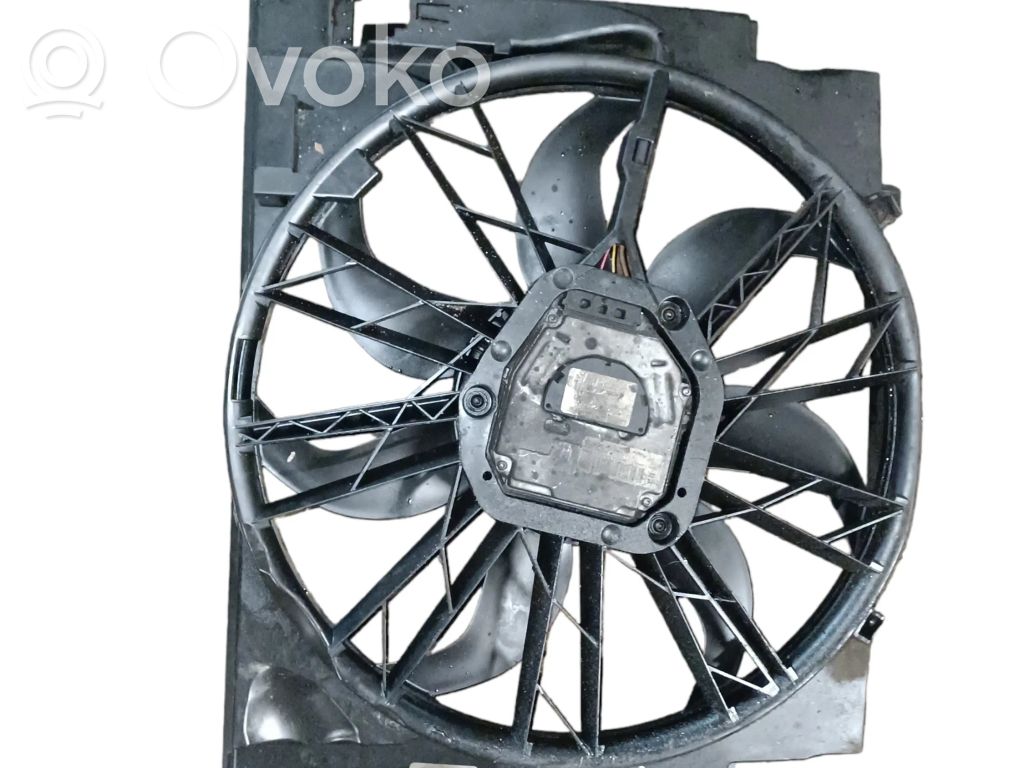 BMW 5 E60 E61 Elektrisks radiatoru ventilators 