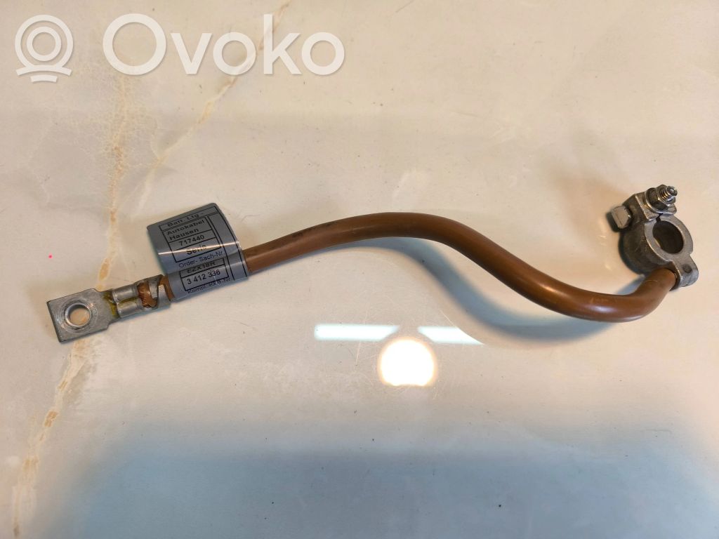 BMW X3 E83 Negative earth cable (battery) 