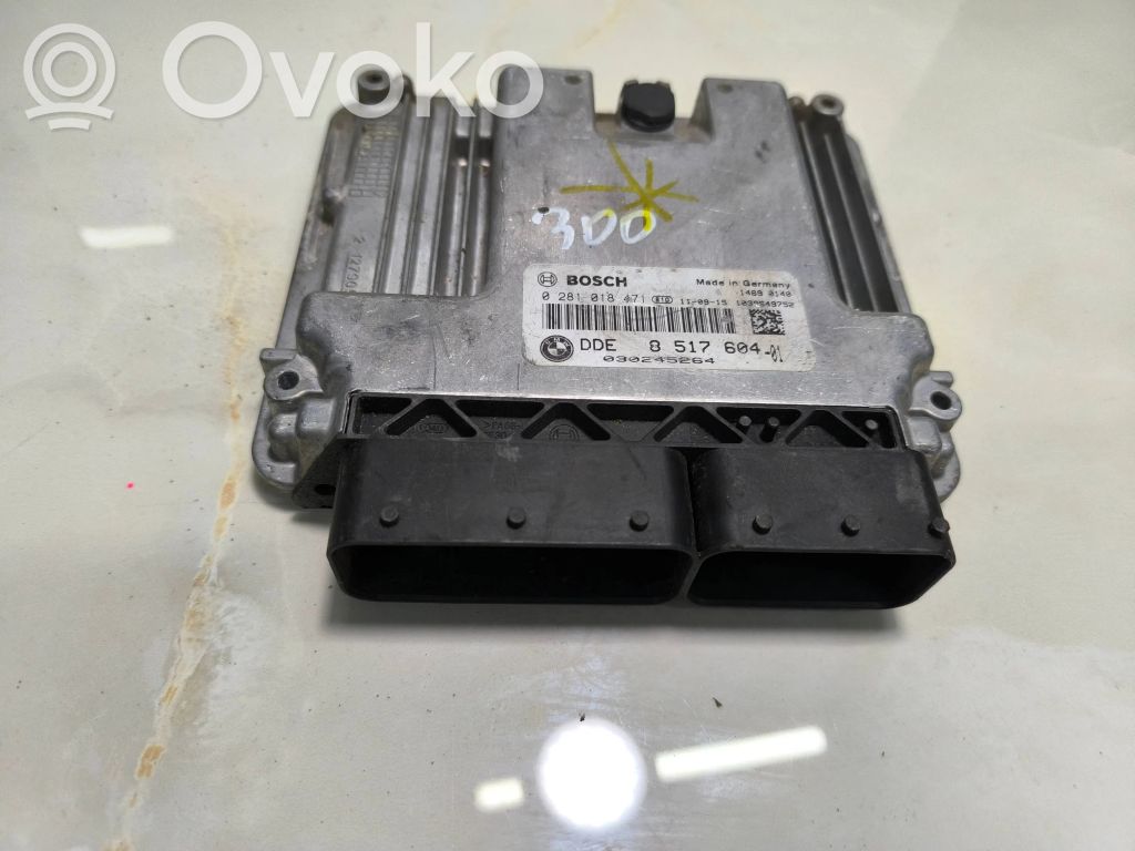 BMW X1 E84 Engine control unit/module 