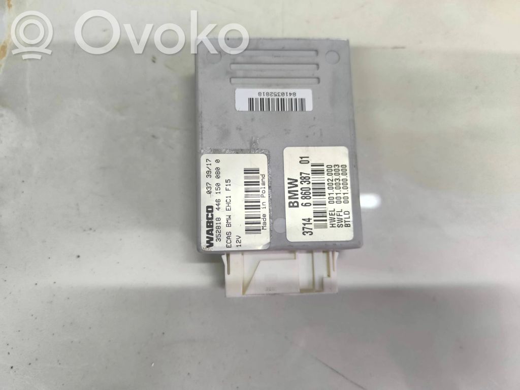 BMW X5 F15 Sterownik / Moduł tylnego zawieszenia pneumatycznego 