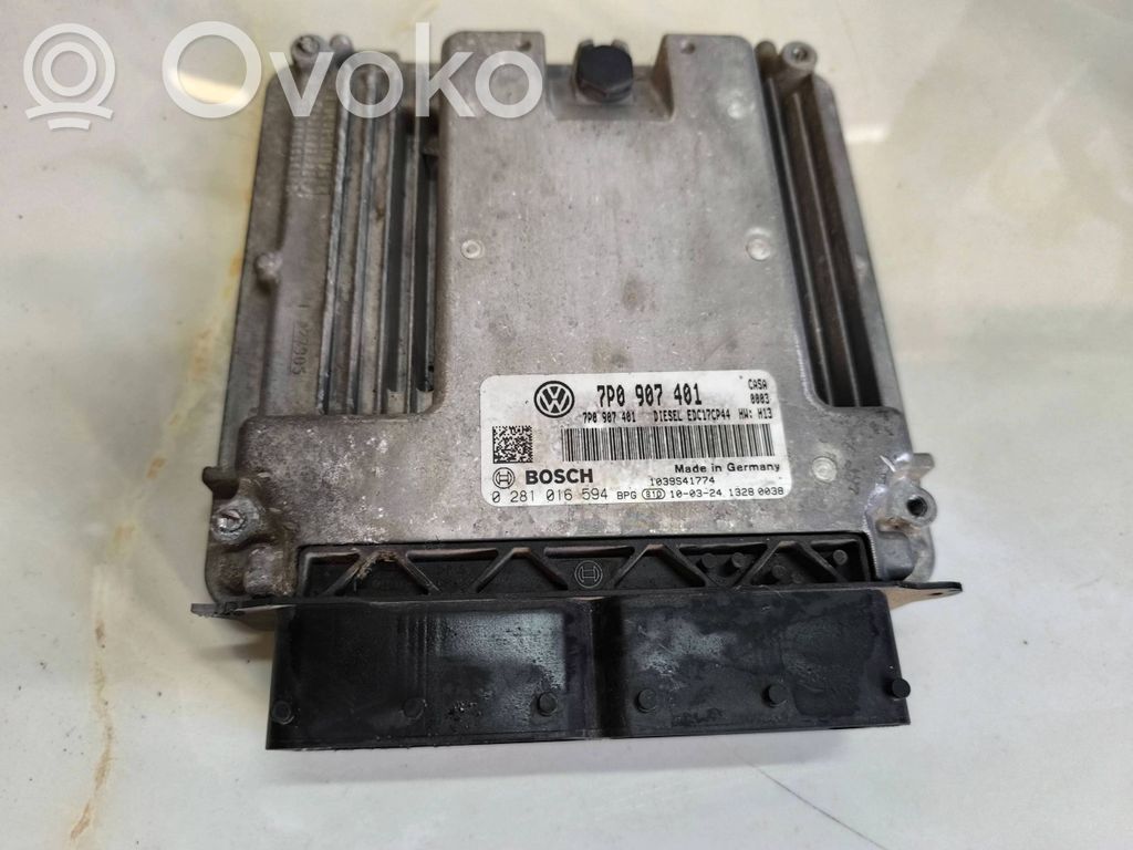 Volkswagen Touareg II Engine control unit/module 