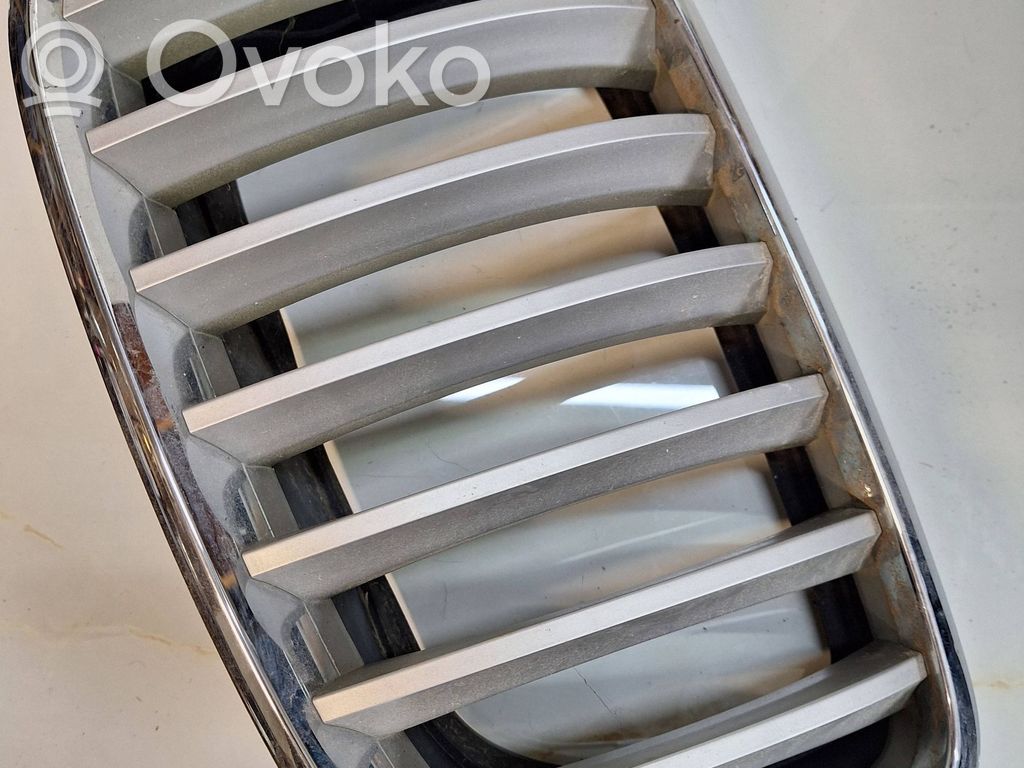 BMW X5 E70 Front bumper upper radiator grill 