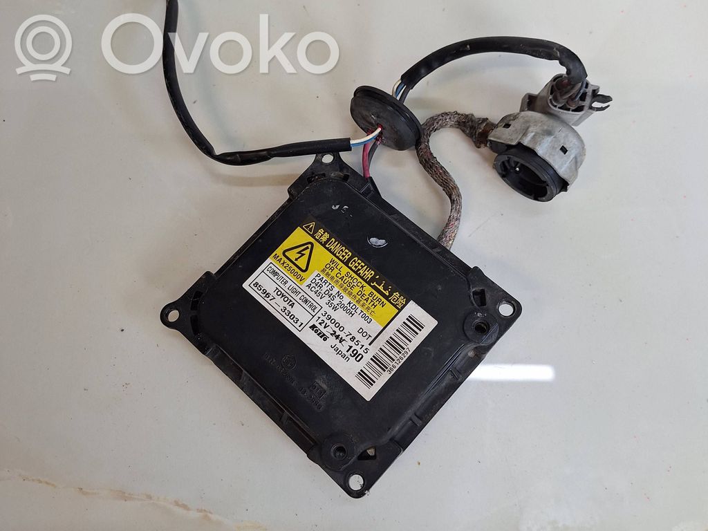 Toyota Prius (XW30) Module de ballast de phare Xenon 