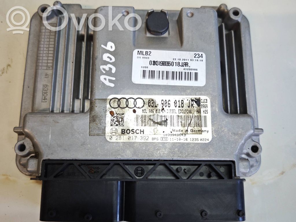 Audi A4 S4 B8 8K Engine control unit/module 