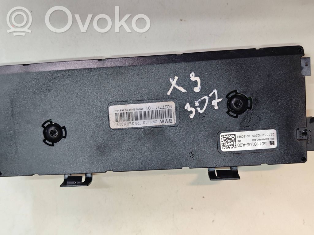 BMW X3 F25 Aerial antenna amplifier 