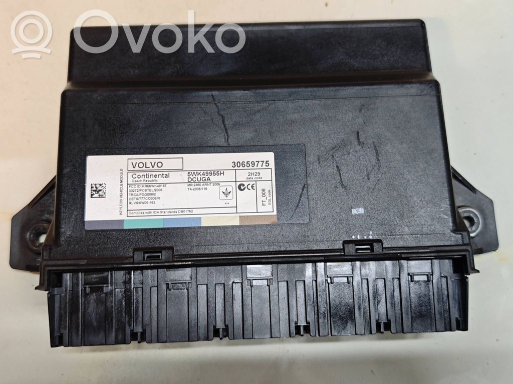 Volvo V40 Beraktės sistemos KESSY (keyless) valdymo blokas/ modulis 