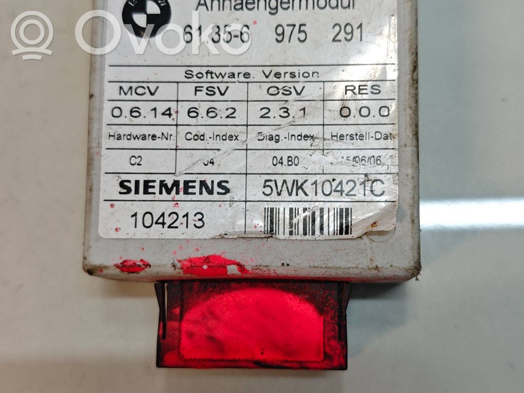 Tow bar trailer control unit/module   104213,975291,61356975291,5WK10421C