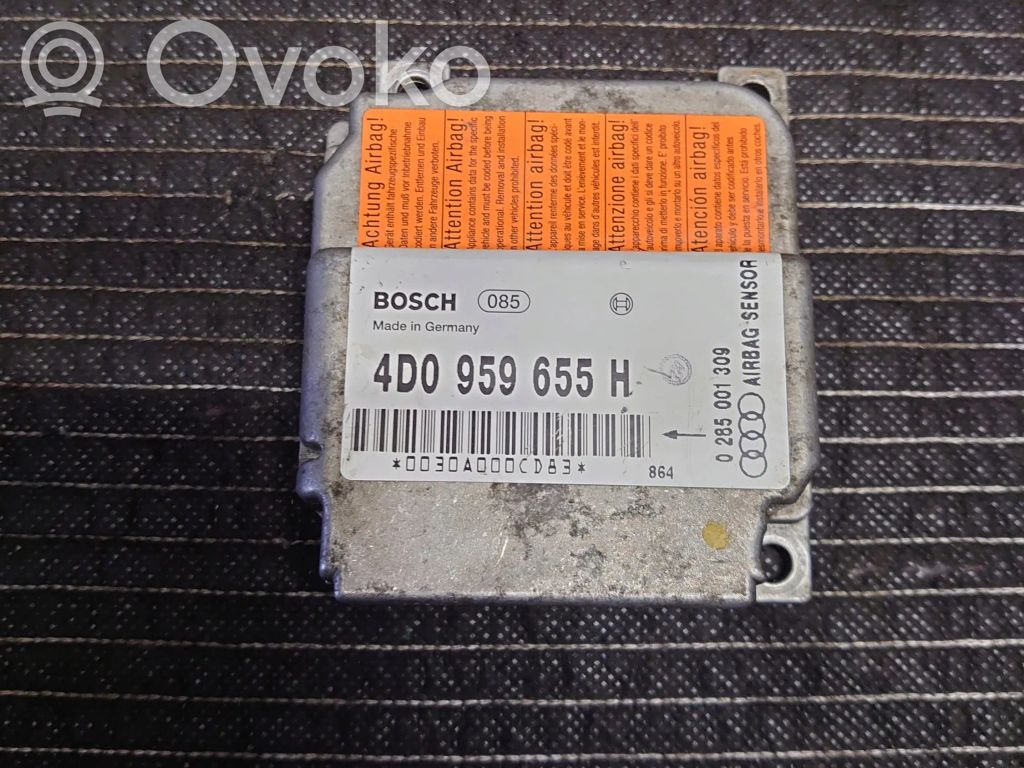 Airbag control unit/module   4D0959655H