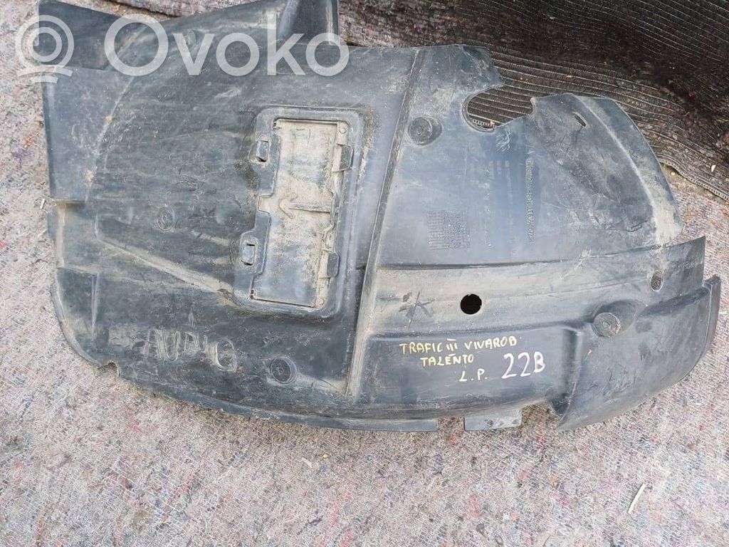 Renault Trafic III (X82) Apărători interioare aripă roată față 