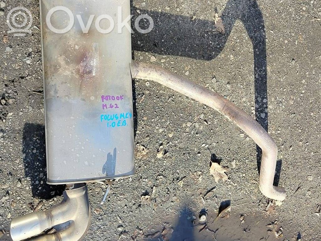 Rear muffler/silencer tail pipe