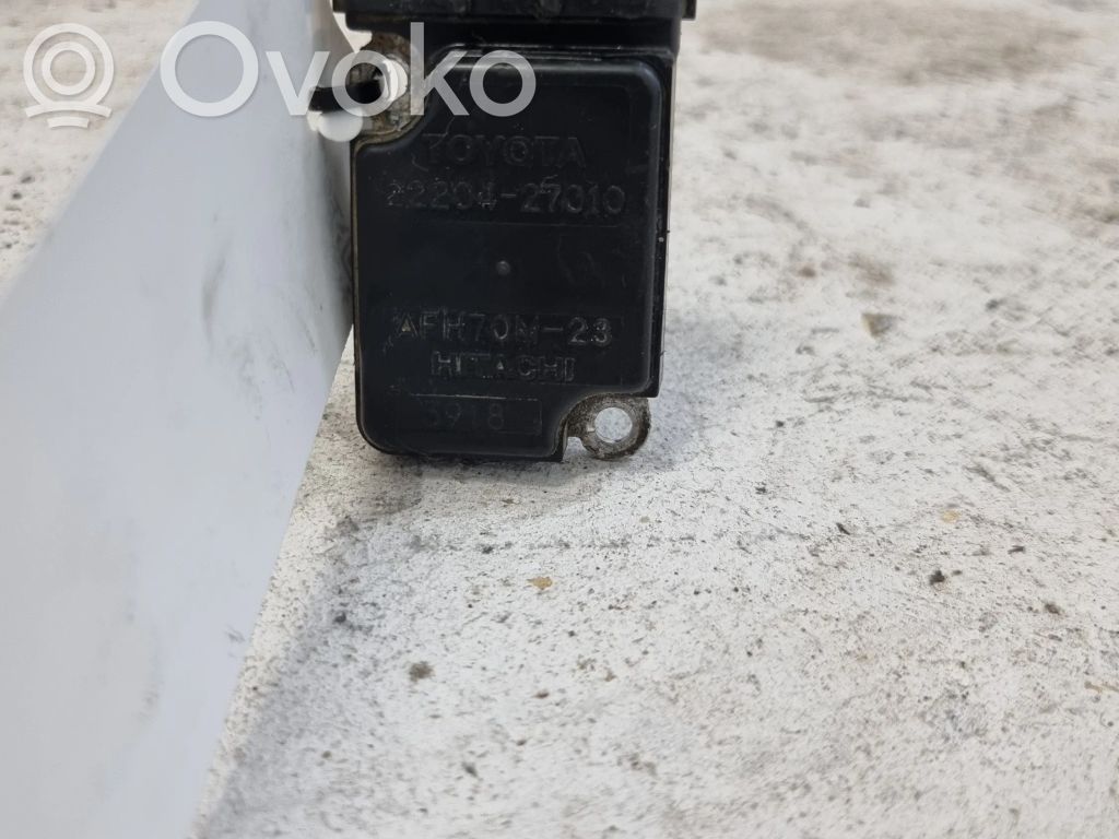 Toyota Avensis T250 Mass air flow meter 