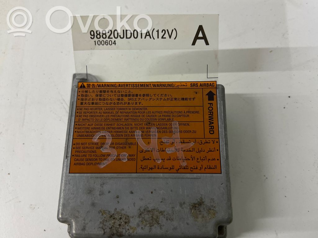 Nissan Qashqai Airbag control unit/module 