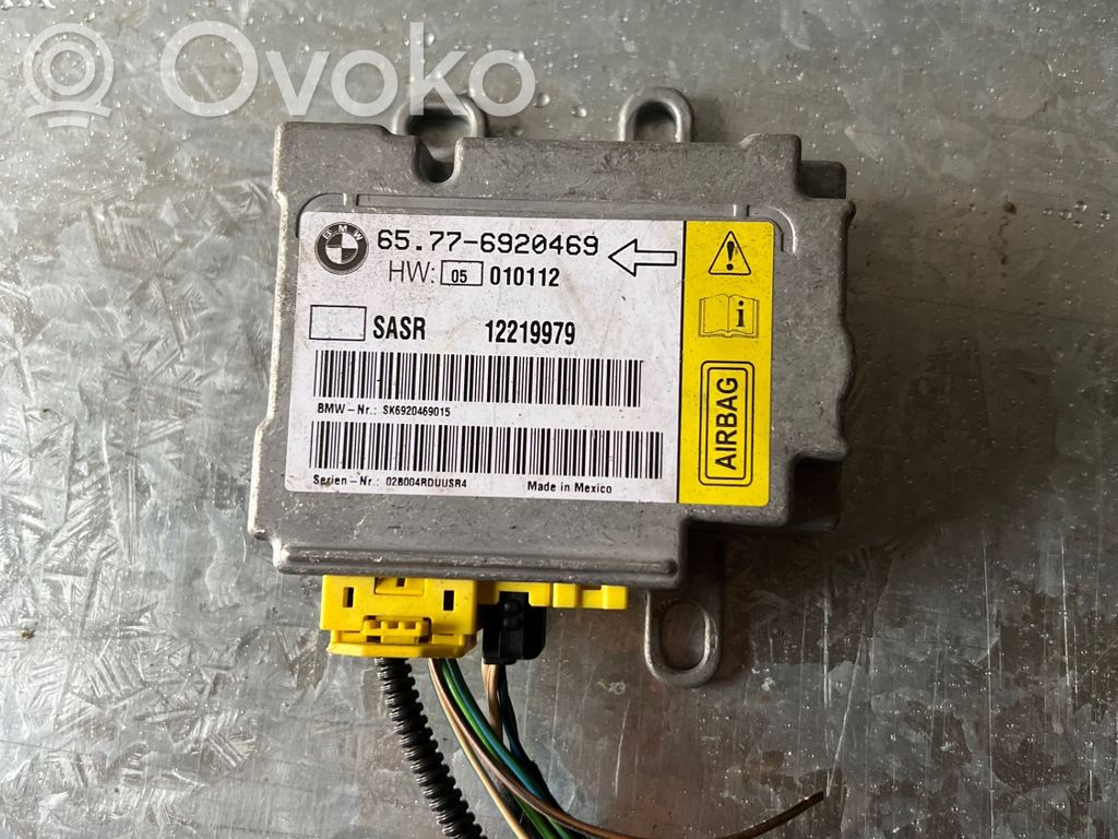 BMW 7 E65 E66 Airbag control unit/module 