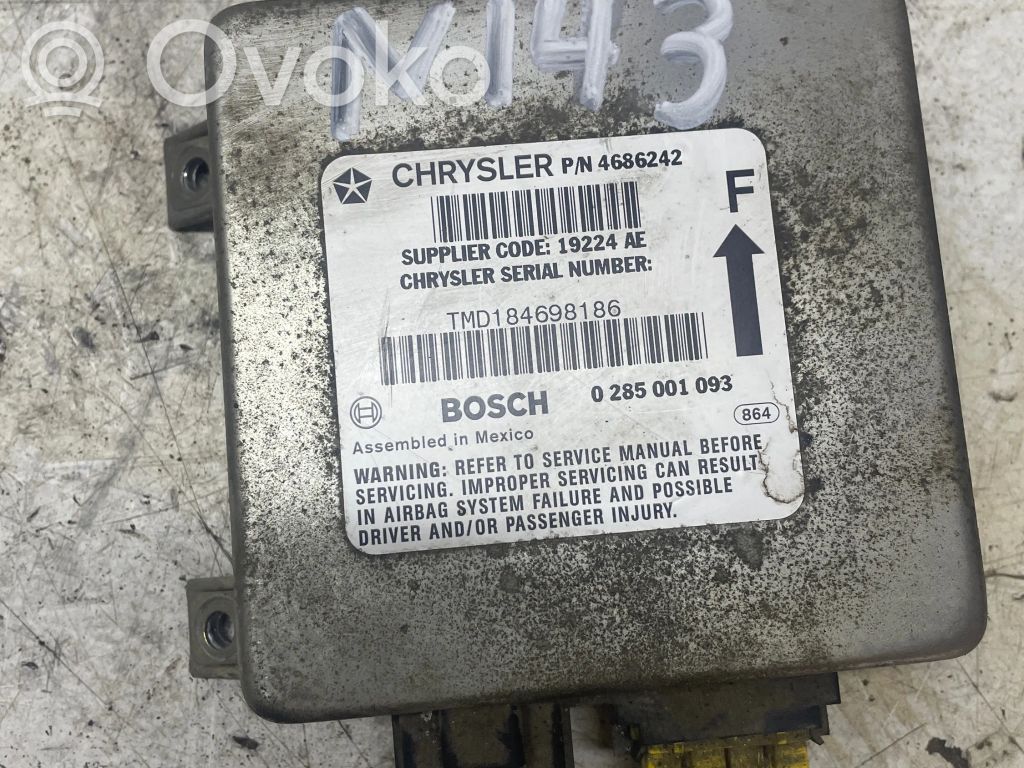 Chrysler Voyager Airbag control unit/module 