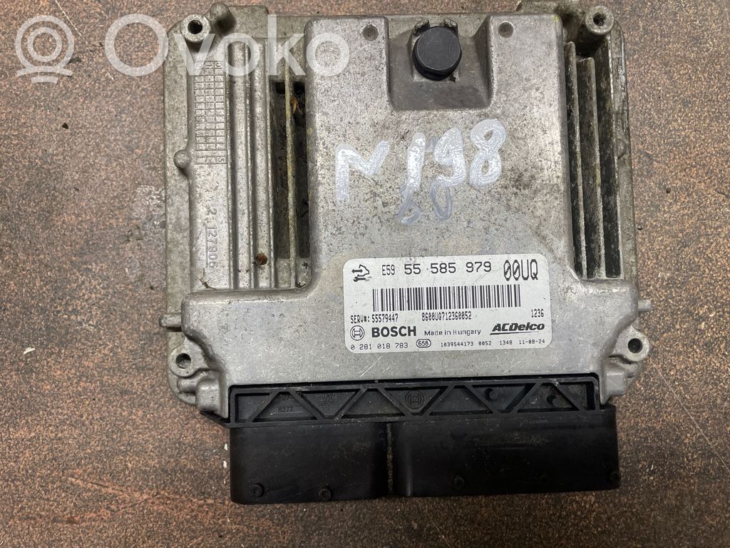 Opel Corsa D Engine control unit/module 