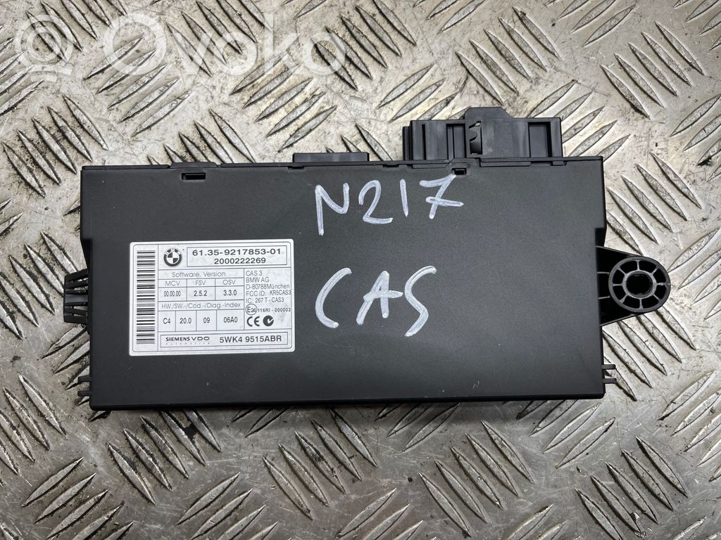BMW 3 E90 E91 CAS control unit/module 