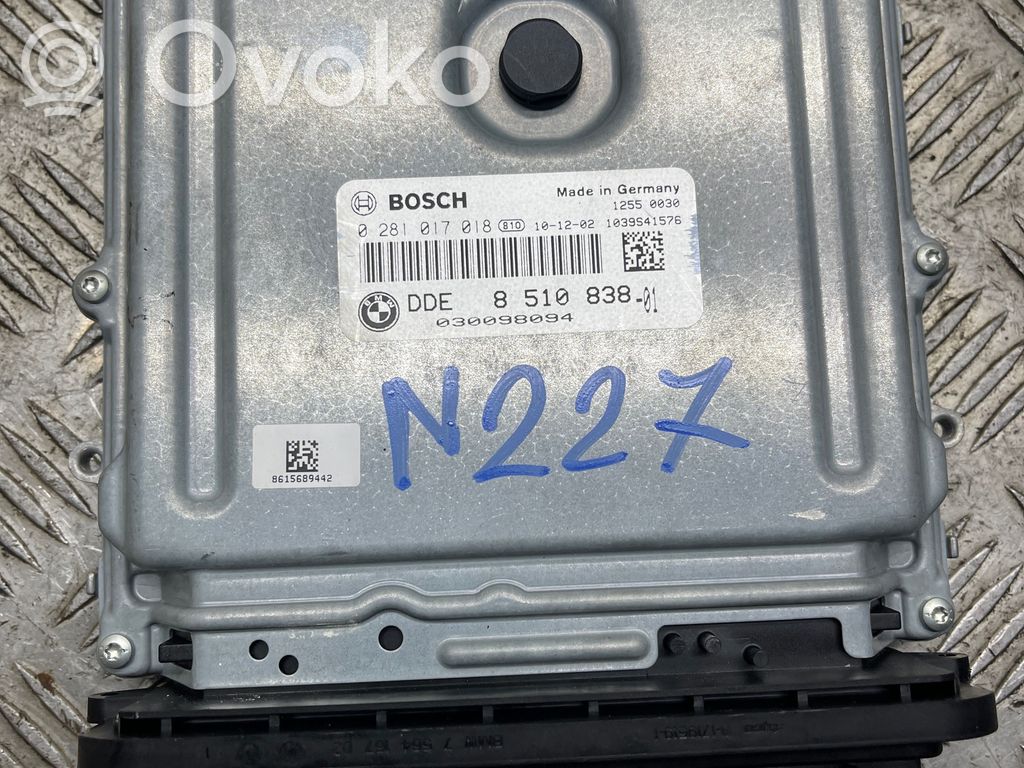 BMW X5 E70 Engine control unit/module 