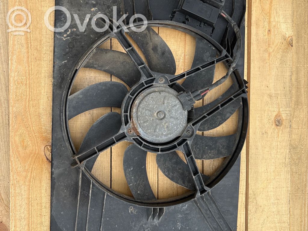 Ford Mondeo MK IV Elektrinis radiatorių ventiliatorius 