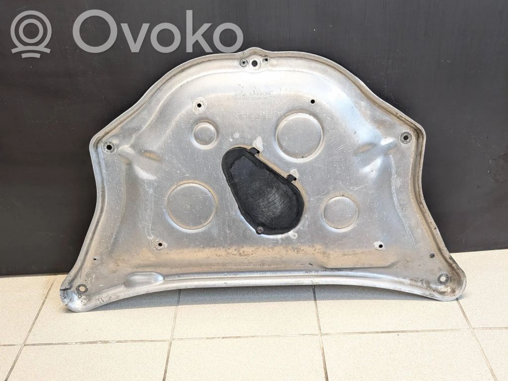 BMW 7 E65 E66 Placa protectora/protector antisalpicaduras motor 