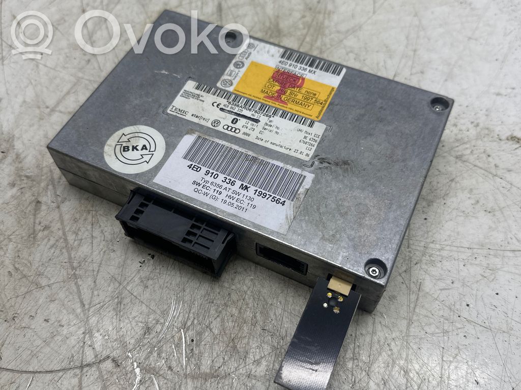 Bluetoothin ohjainlaite/moduuli   4E0910336,1997564,4E0862335