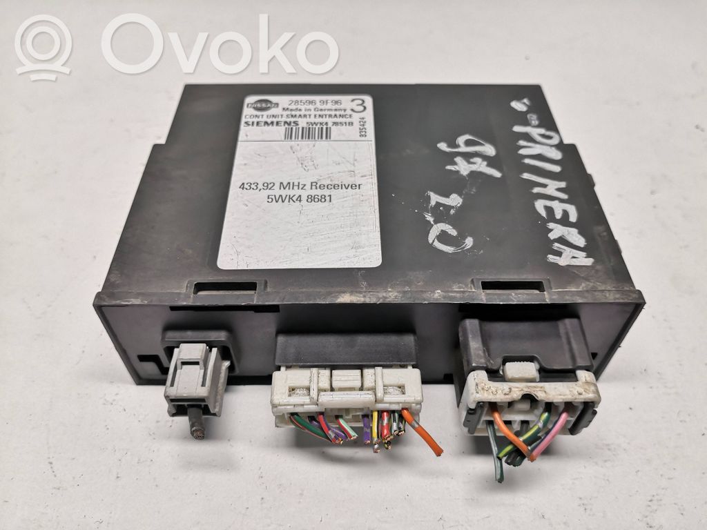 Nissan Primera Alarm control unit/module 
